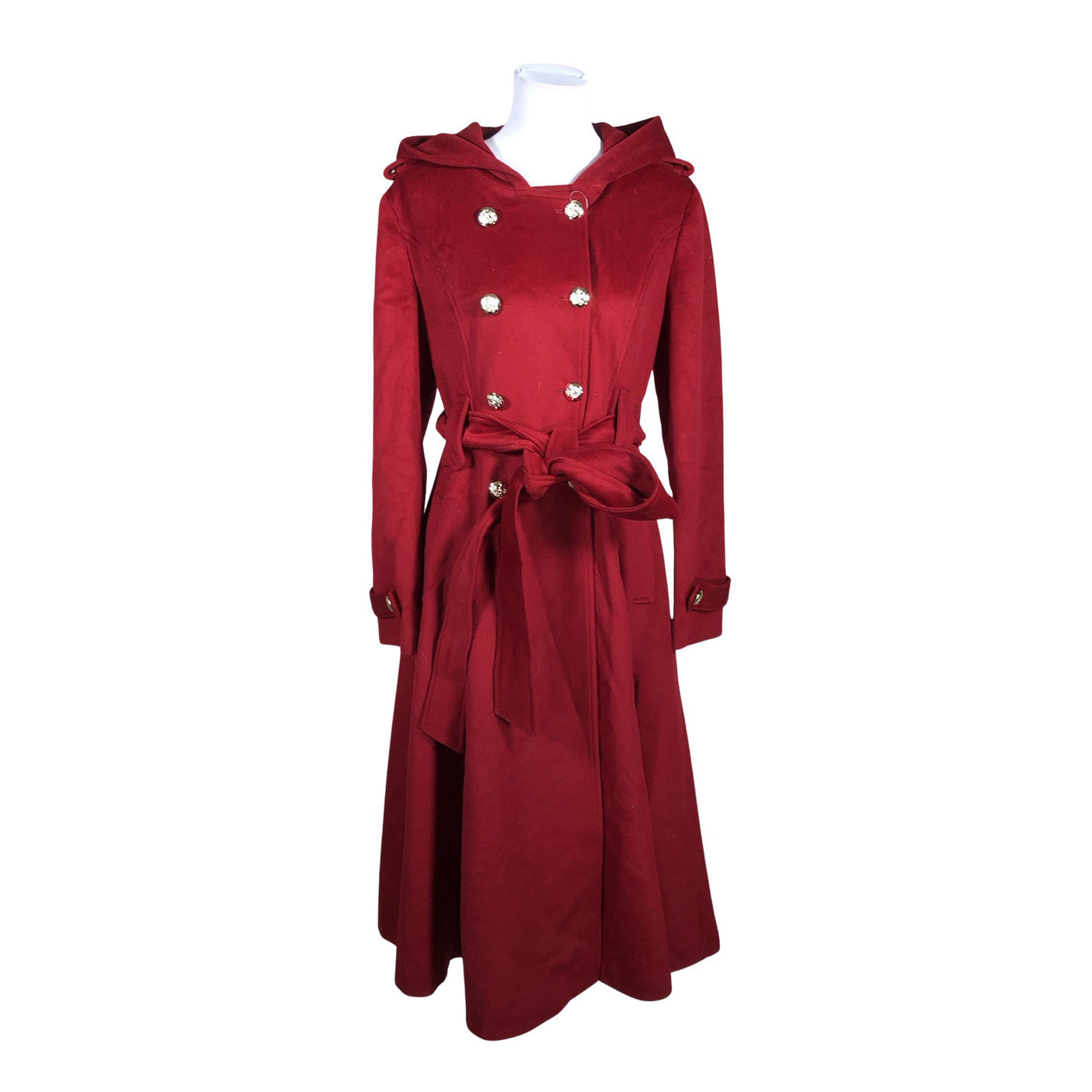 Unisex Xiaolizi - Wool coat, size 38 - Red (1)