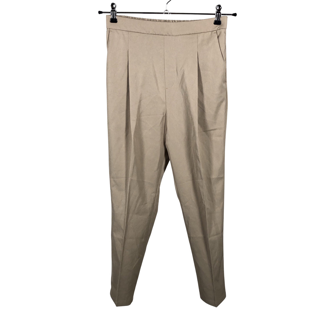 Unisex Muji - Straight leg trousers, size 34 - Beige (1)