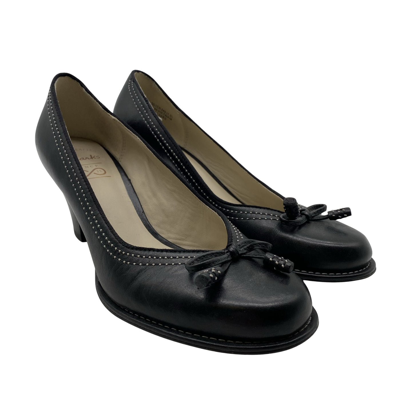 Unisex Clarks - High heels, size 38 - Black (2)