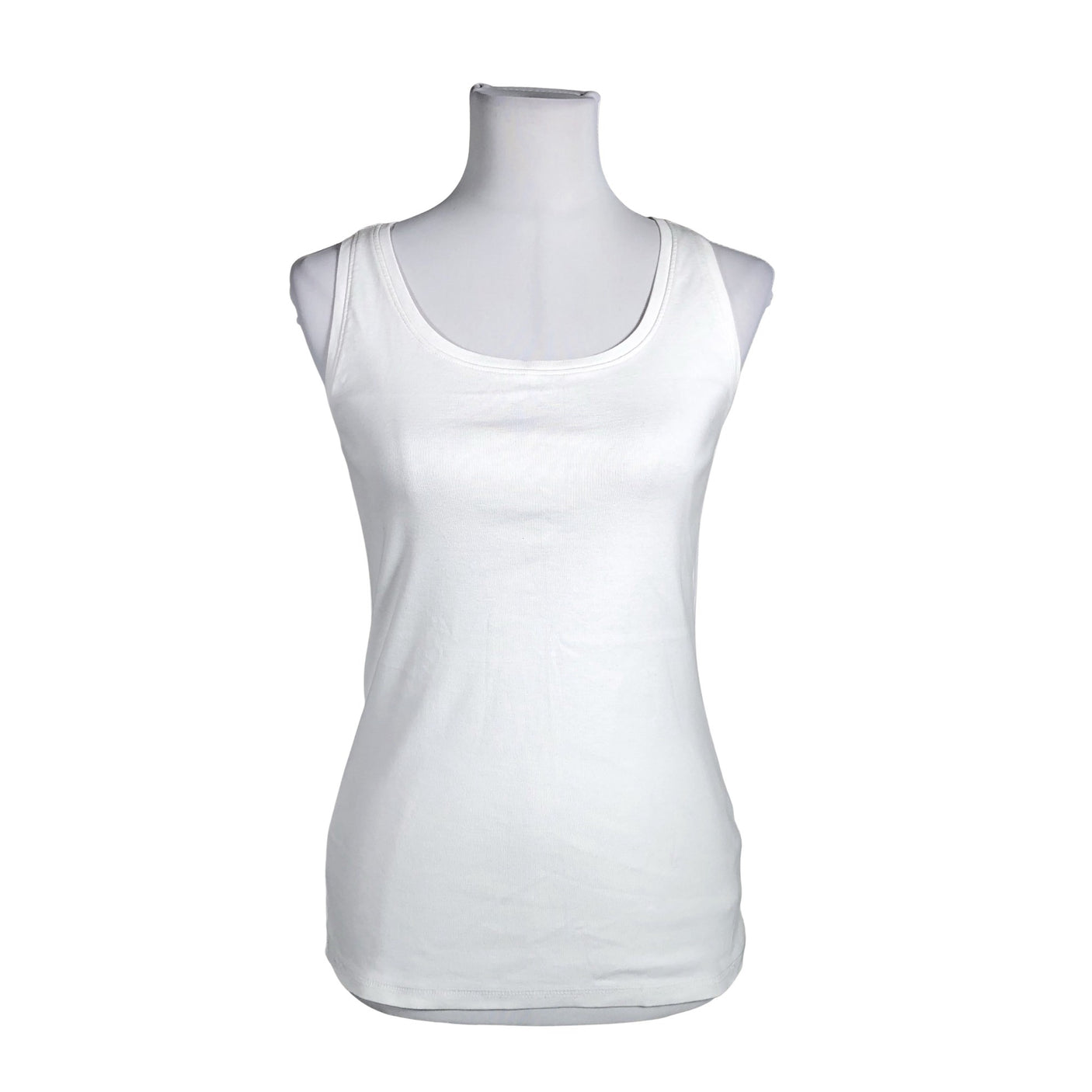 Unisex Marks&Spencer - Tricot tank top, size 40 - White (1)