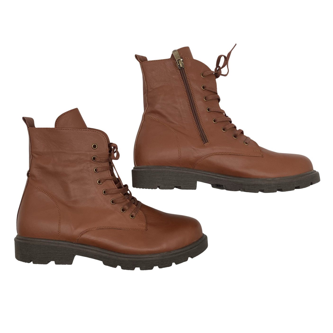Unisex Andrea Conti - Ankle boots, size 42 - Brown (1)