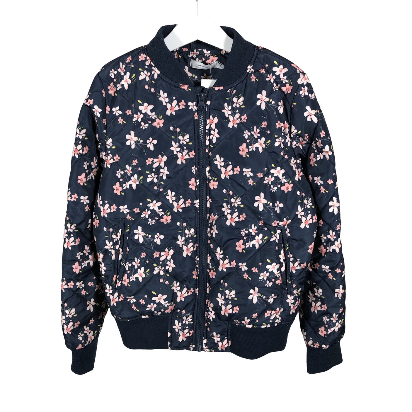 Unisex Name It - Lightly padded jacket, size 134 - 140 - Blue (1)