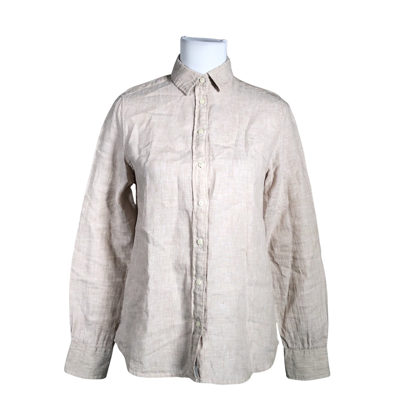 Unisex Gant - Collared shirt, size 34 - Beige (1)