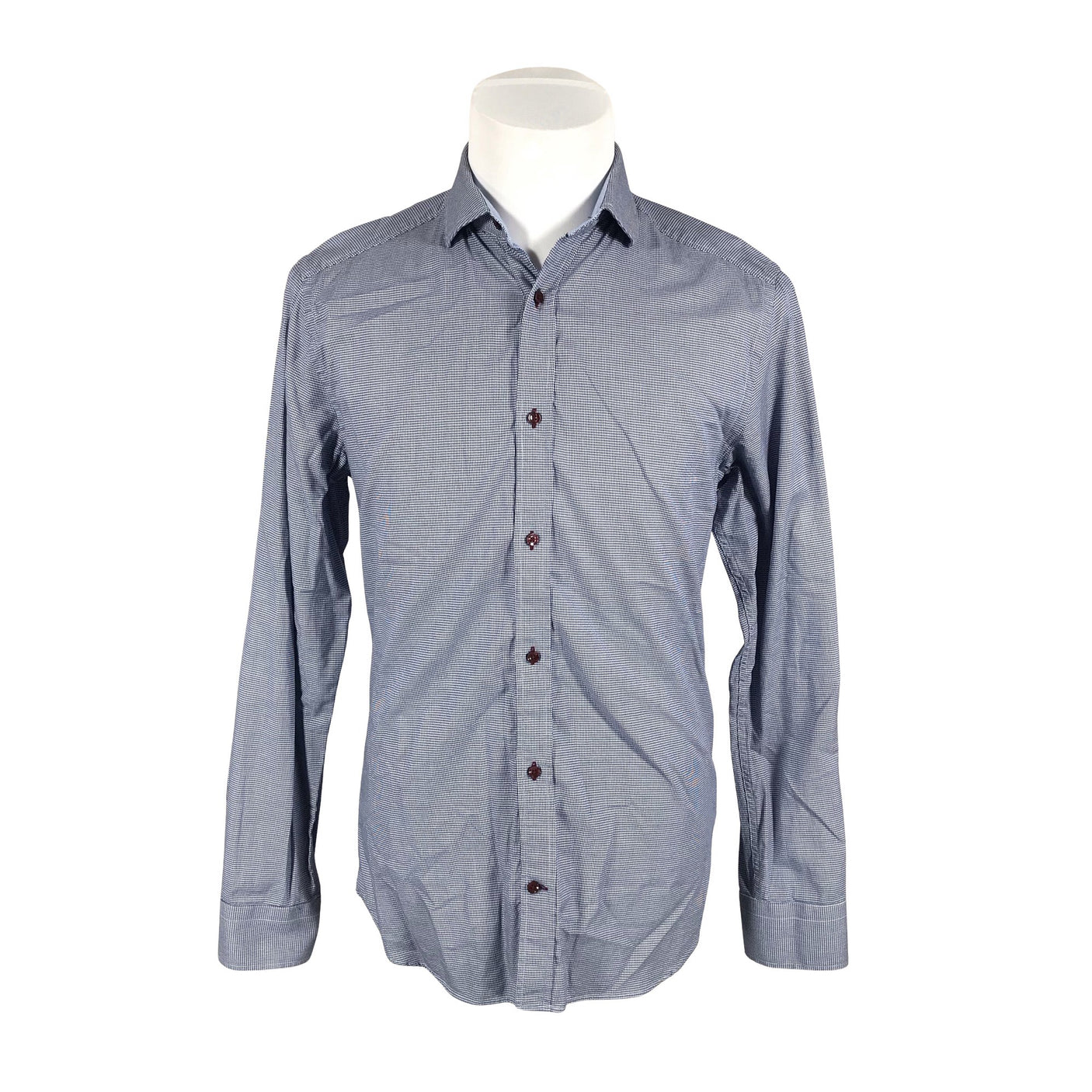 Unisex Riley - Collared shirt, size S - Blue (1)
