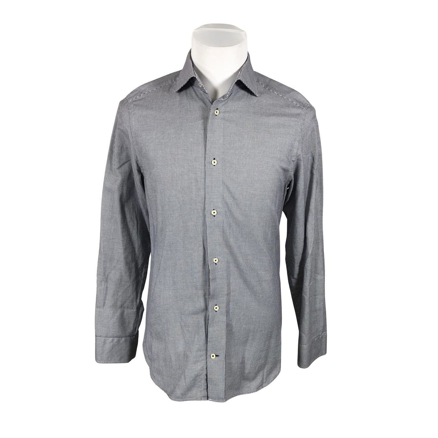 Unisex Riley - Collared shirt, size M - Blue (1)