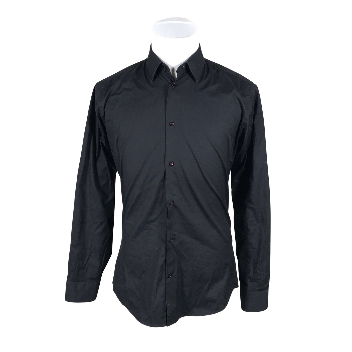 Unisex Petrifun - Collared shirt, size M - Black (2)