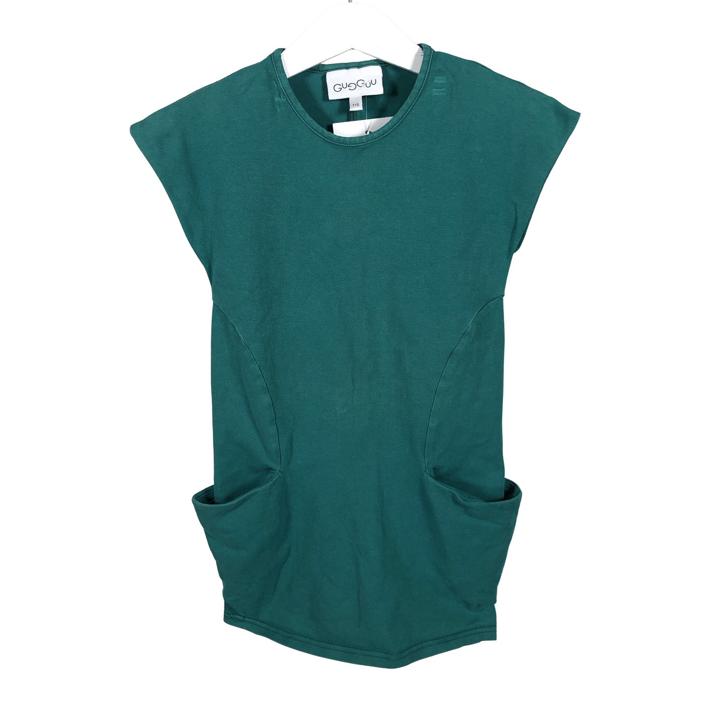 Unisex Gugguu - Tricot dress, size 104 - 110 - Green (1)