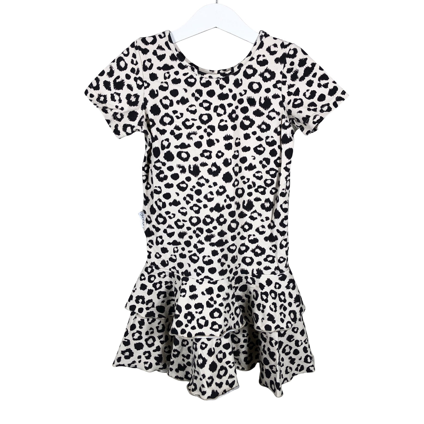 Unisex Gugguu - Tricot dress, size 122 - 128 - Natural white (2)