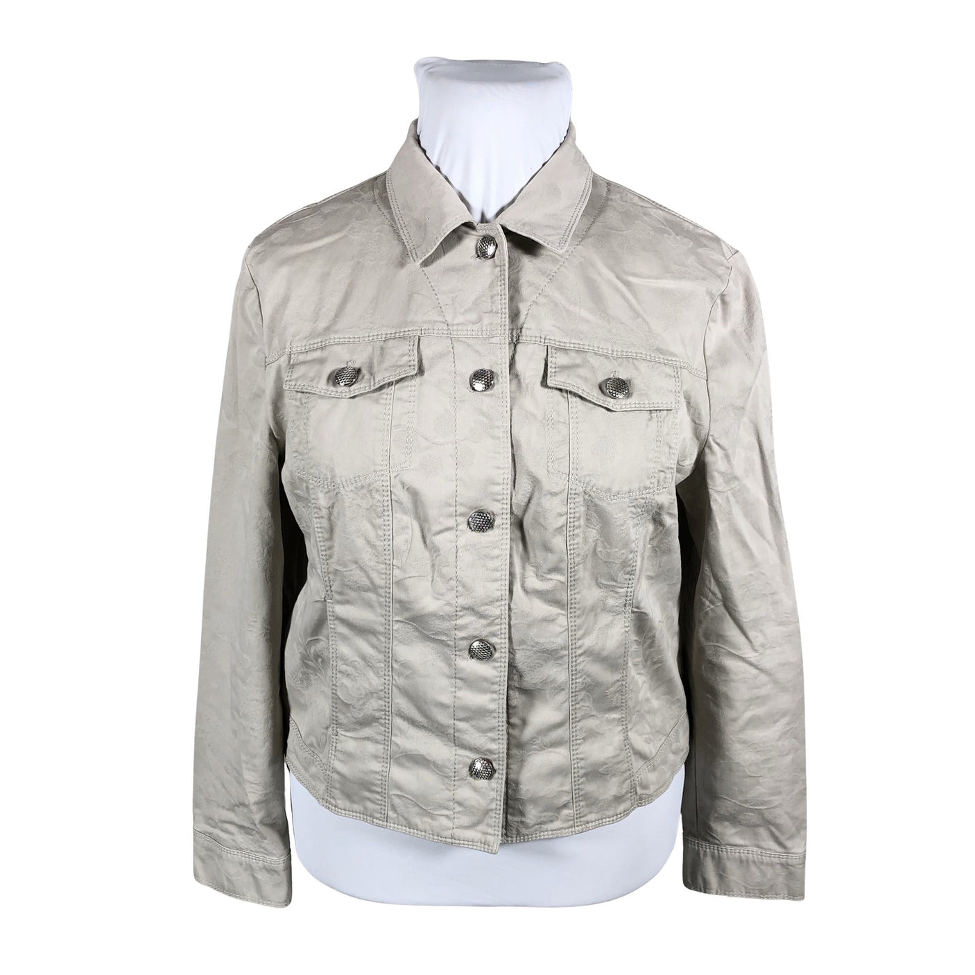 Unisex Gerry Weber - Denim jacket, size 42 - Beige (1)
