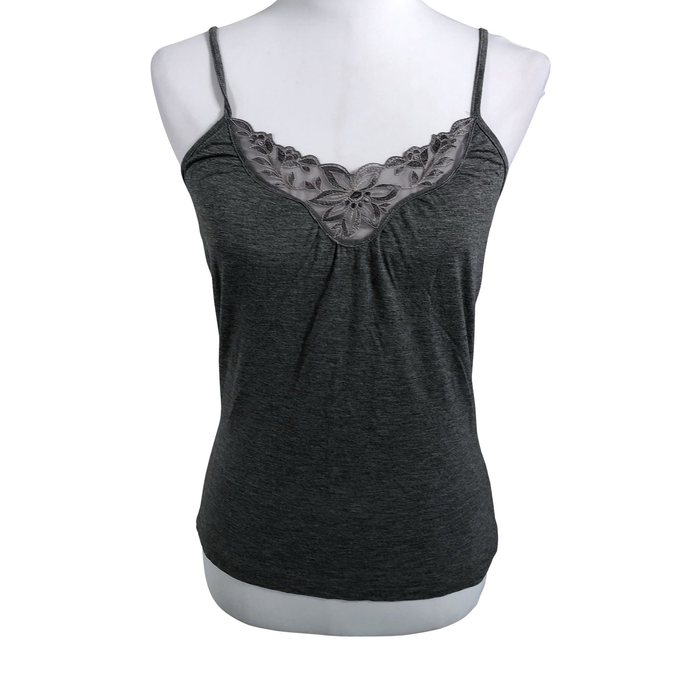 Unisex Riley - Tricot tank top, size 40 - Gray (1)