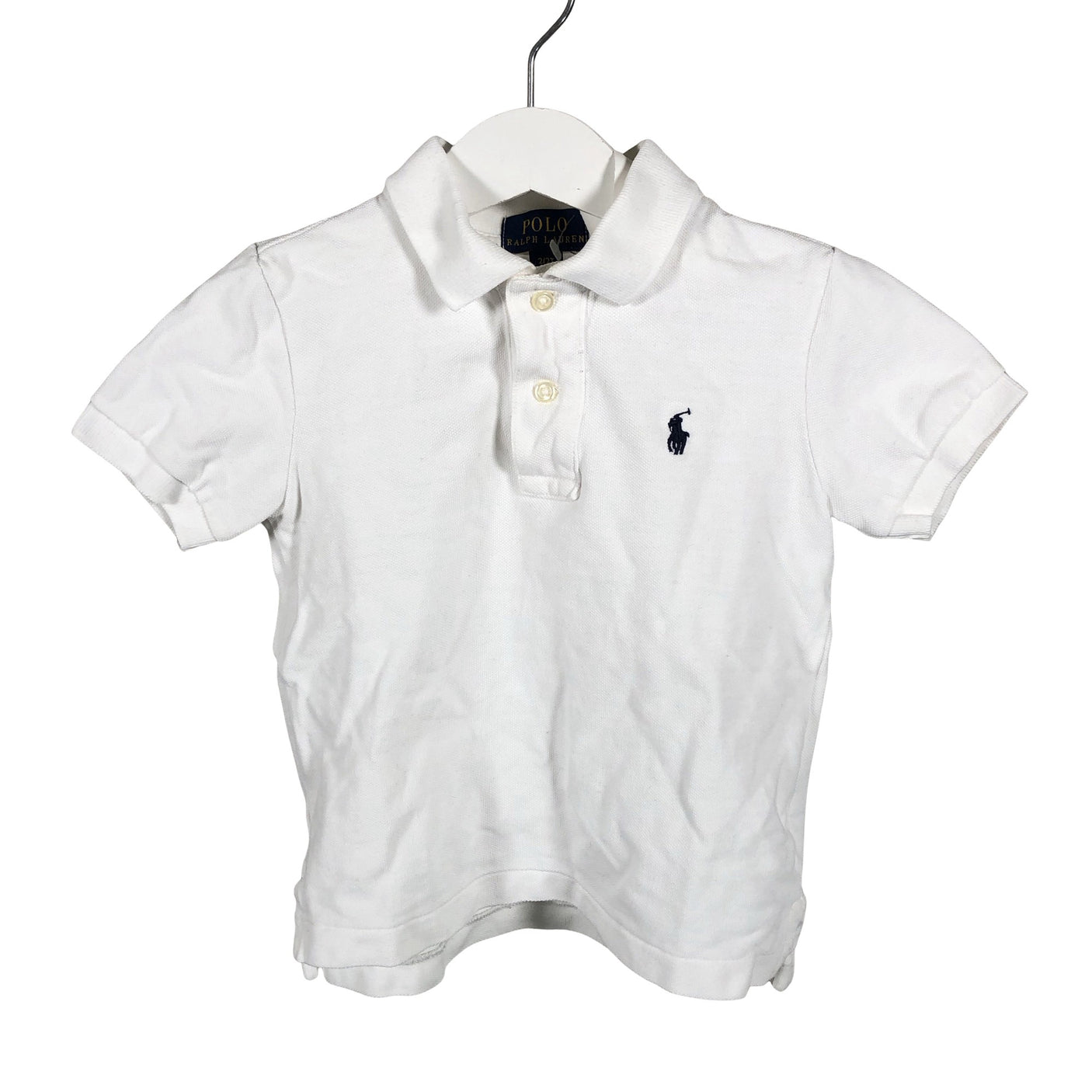 Unisex Polo Ralph Lauren - Polo shirt, size 92 - 98 - White (1)