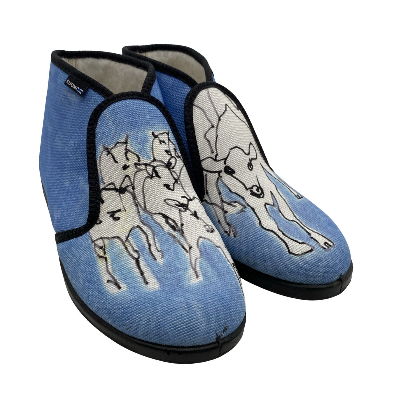 Unisex Reino&Aino - Indoor shoes, size 41 - Light blue (2)
