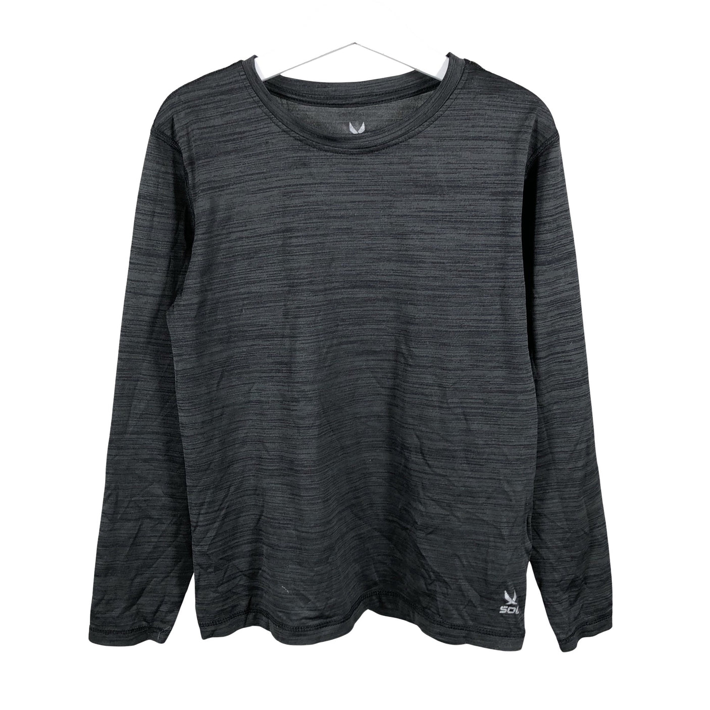 Unisex Soc - Sports shirt, long sleeve, size 134 - 140 - Gray (1)