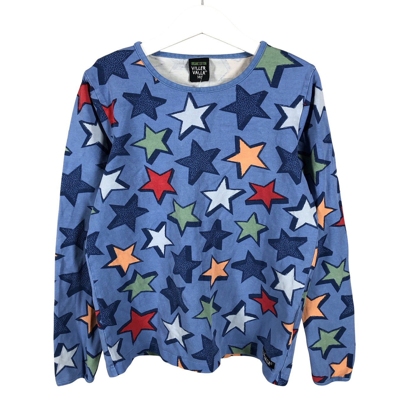 Unisex Villervalla - Tricot shirt, size 134 - 140 - Blue (1)