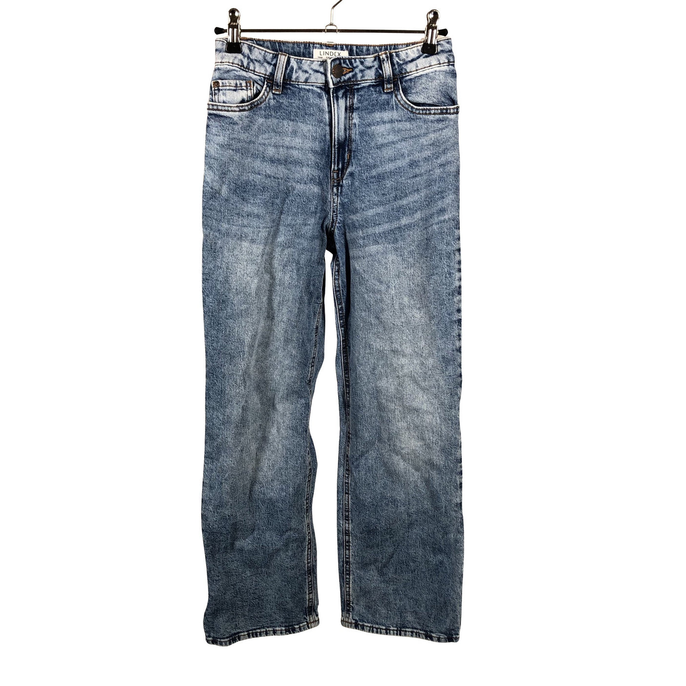 Unisex Lindex - Jeans, size 140 - 146 - Light blue (1)
