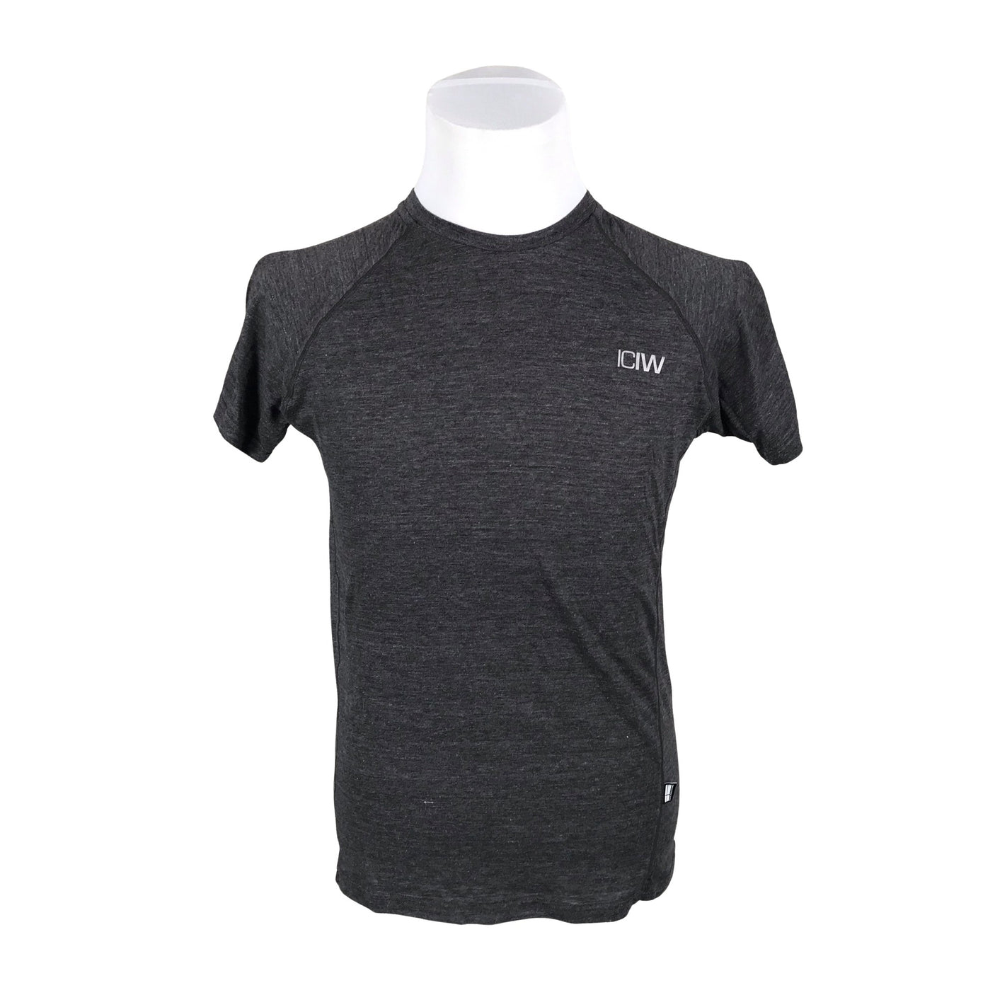 Unisex ICIW – Icaniwill - Sports shirt, short sleeve, size S - Gray (1)