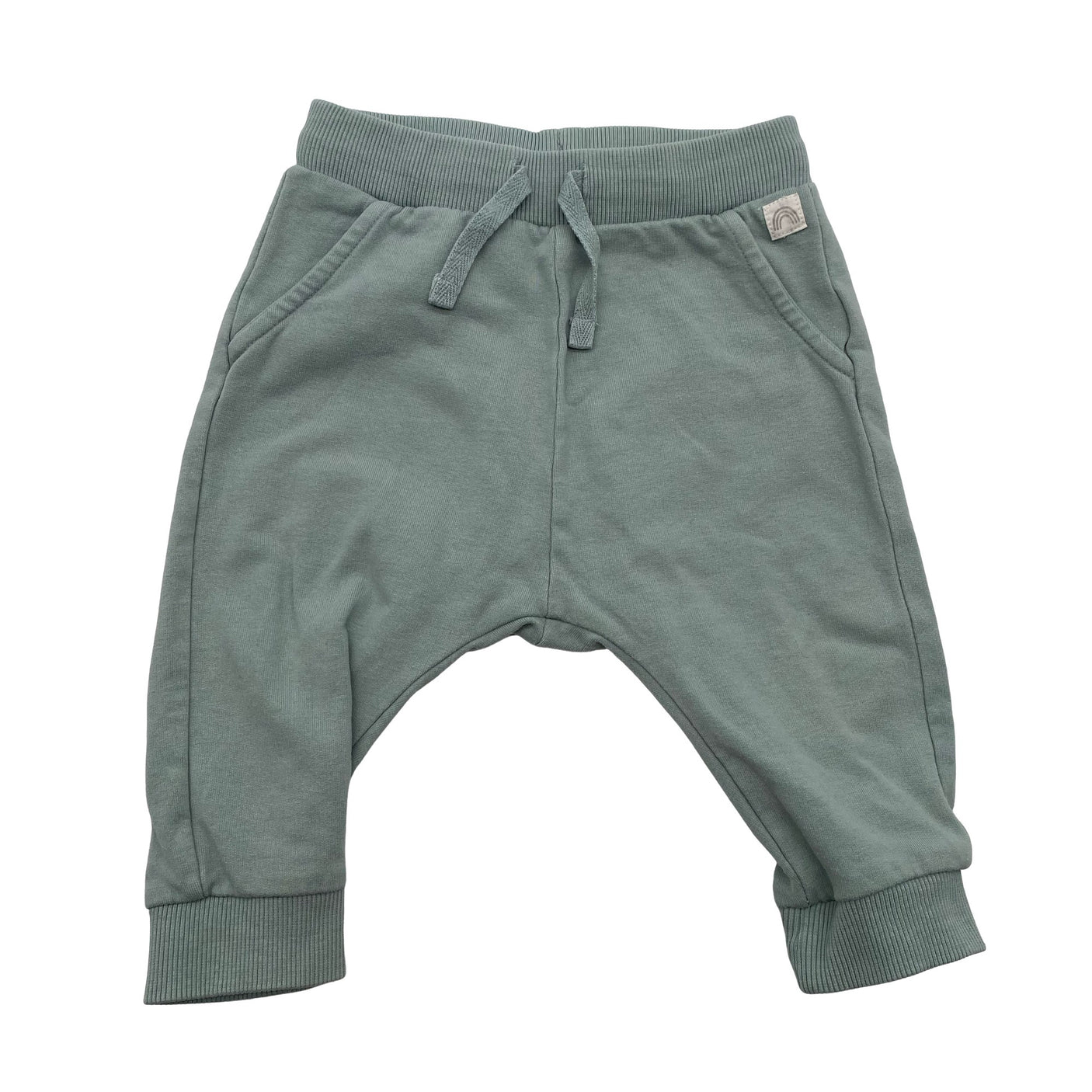Unisex Lindex - Tricot pants, size 62 - 68 - Light blue (1)