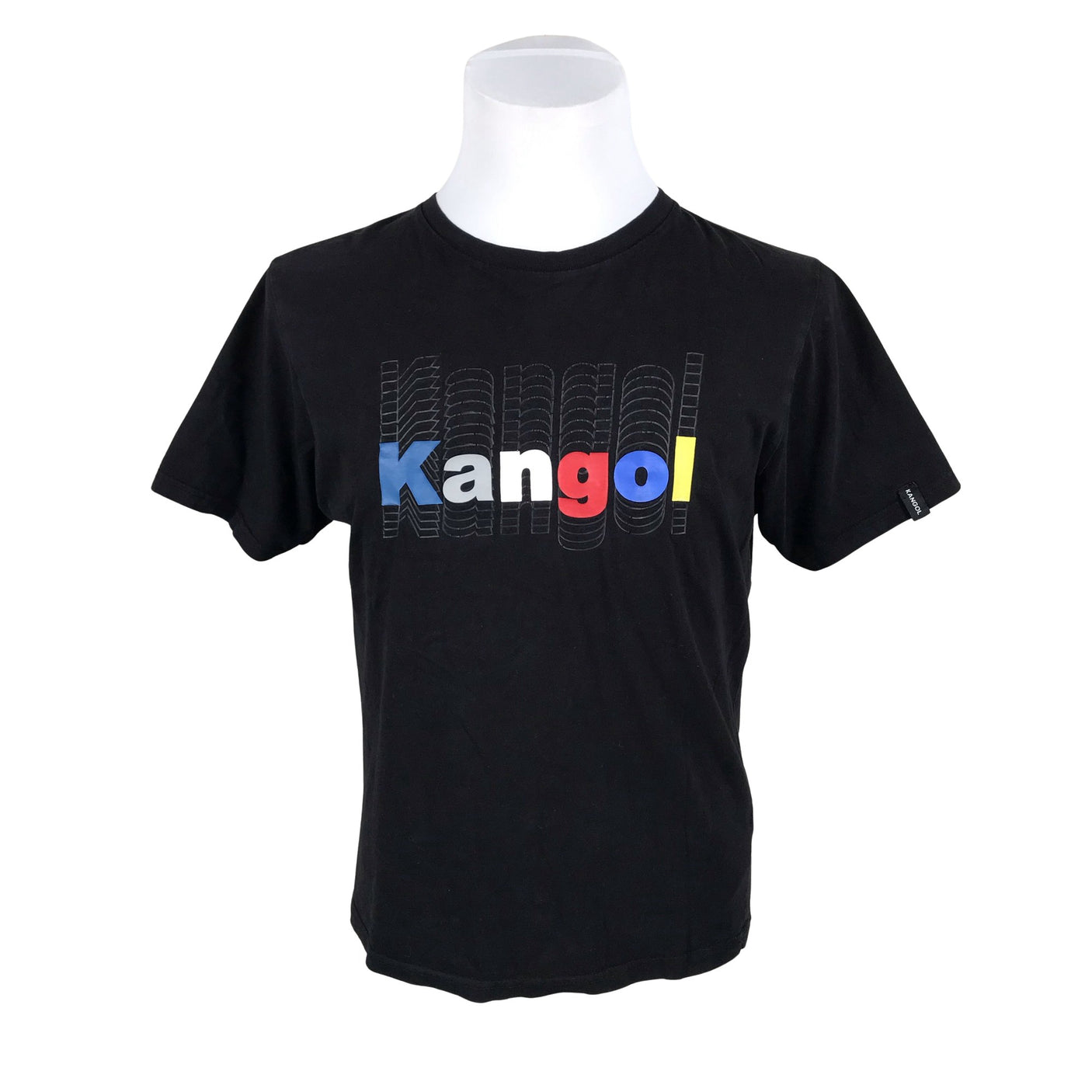 Unisex Kangol - T-shirt, size L - Black (1)