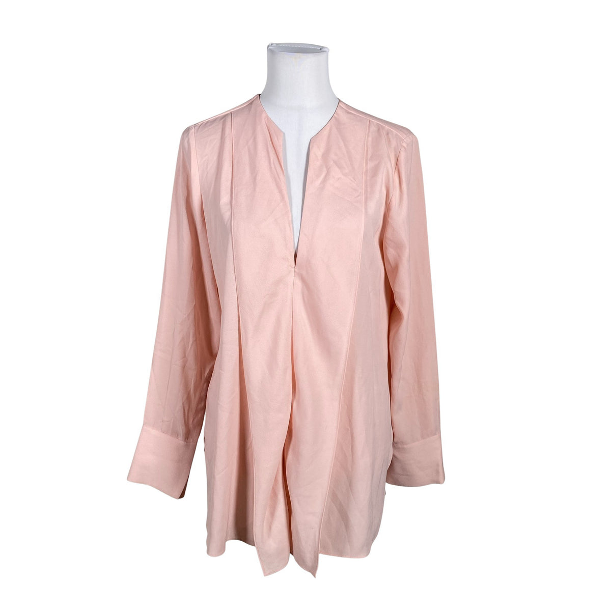 Unisex by Malene Birger - Schiffon tunic, size 38 - Light pink (1)
