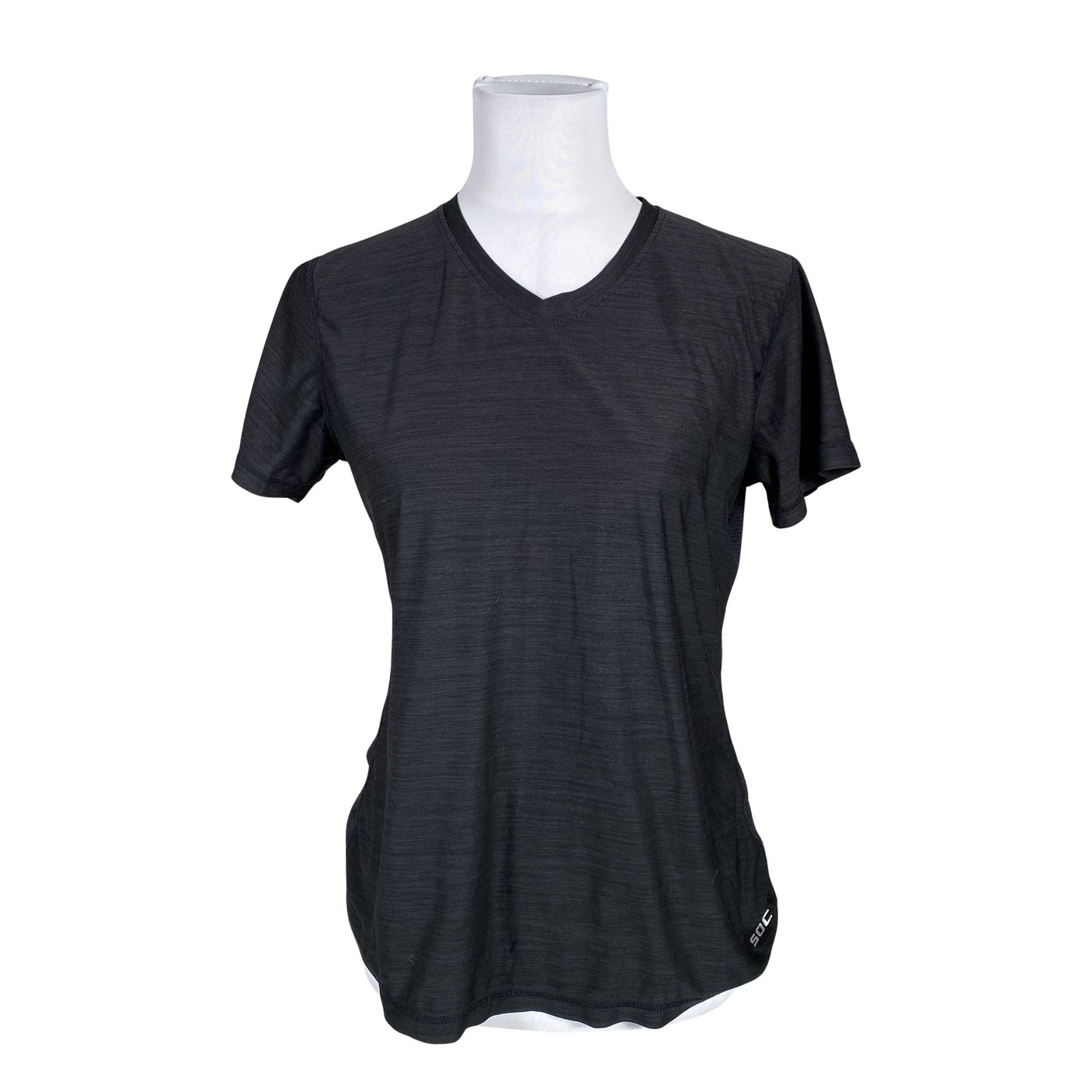 Unisex Soc - Sports shirt, short sleeve, size 38 - Black (1)