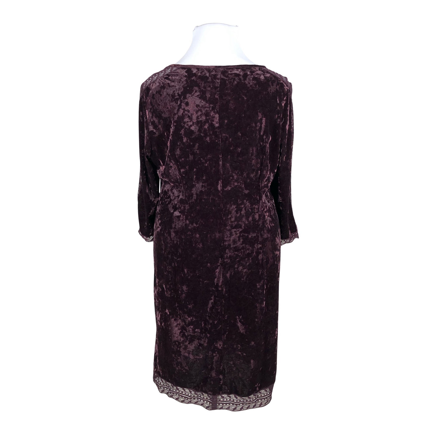 Unisex Gerry Weber - Party dress, size 44 - Wine red (3)
