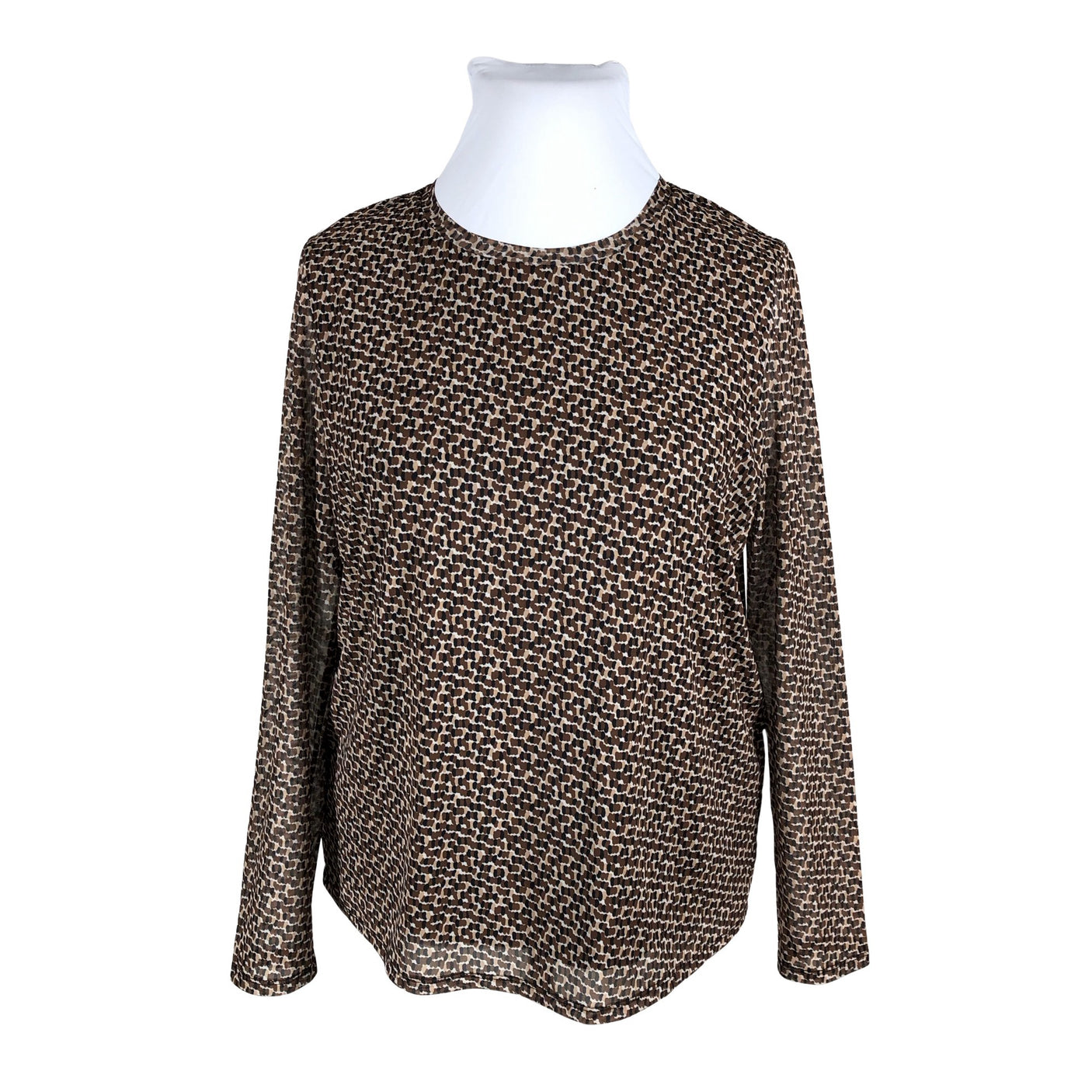 Unisex Gerry Weber - Tricot shirt, size 44 - Brown (1)