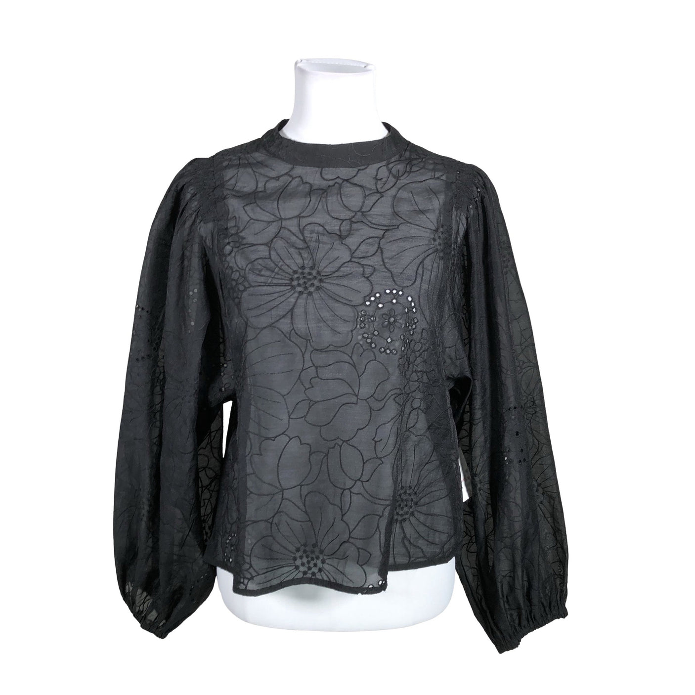 Unisex Lindex - Blouse, size 42 - Black (1)