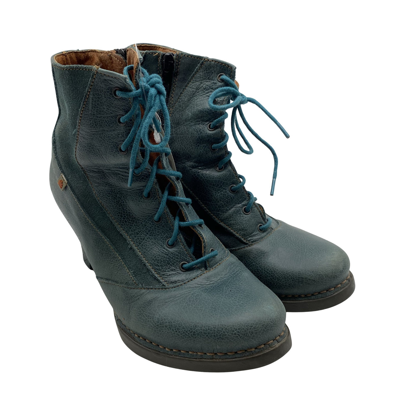 Unisex Art Gallery - Ankle boots, size 39 - Turquoise (2)