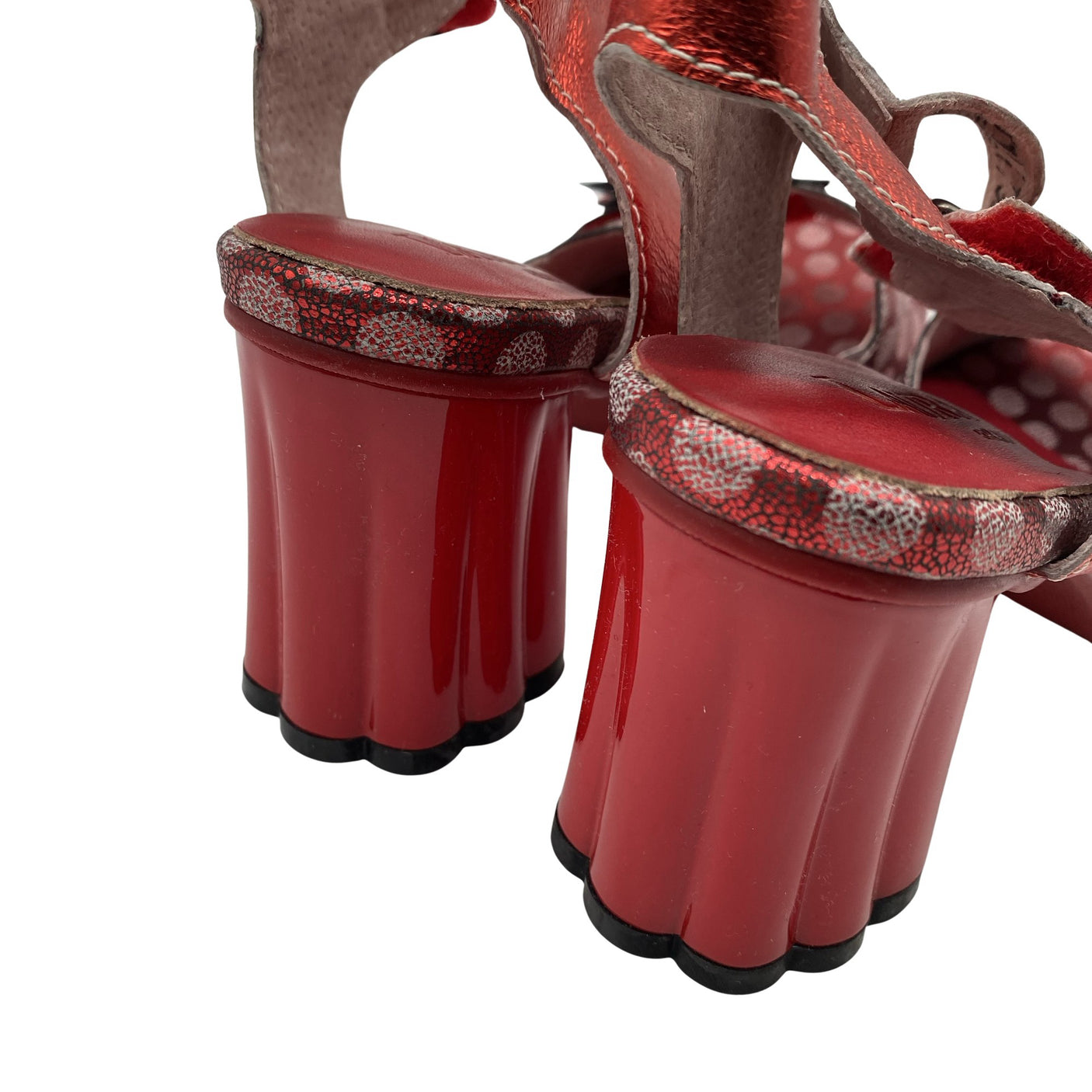 Unisex Laura Vita - Evening high heels, size 38 - Red (3)