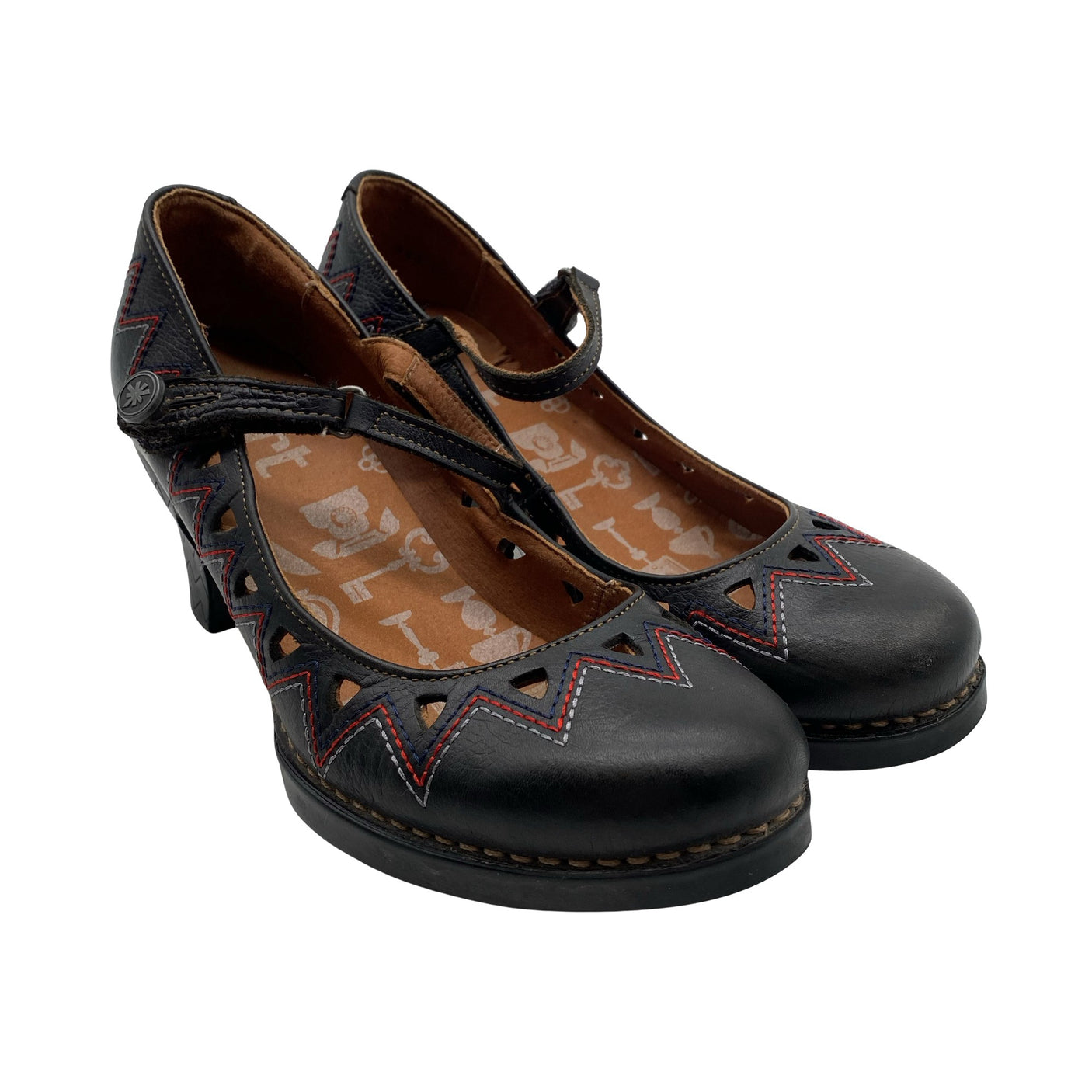 Unisex Art - High heels, size 38 - Black (2)