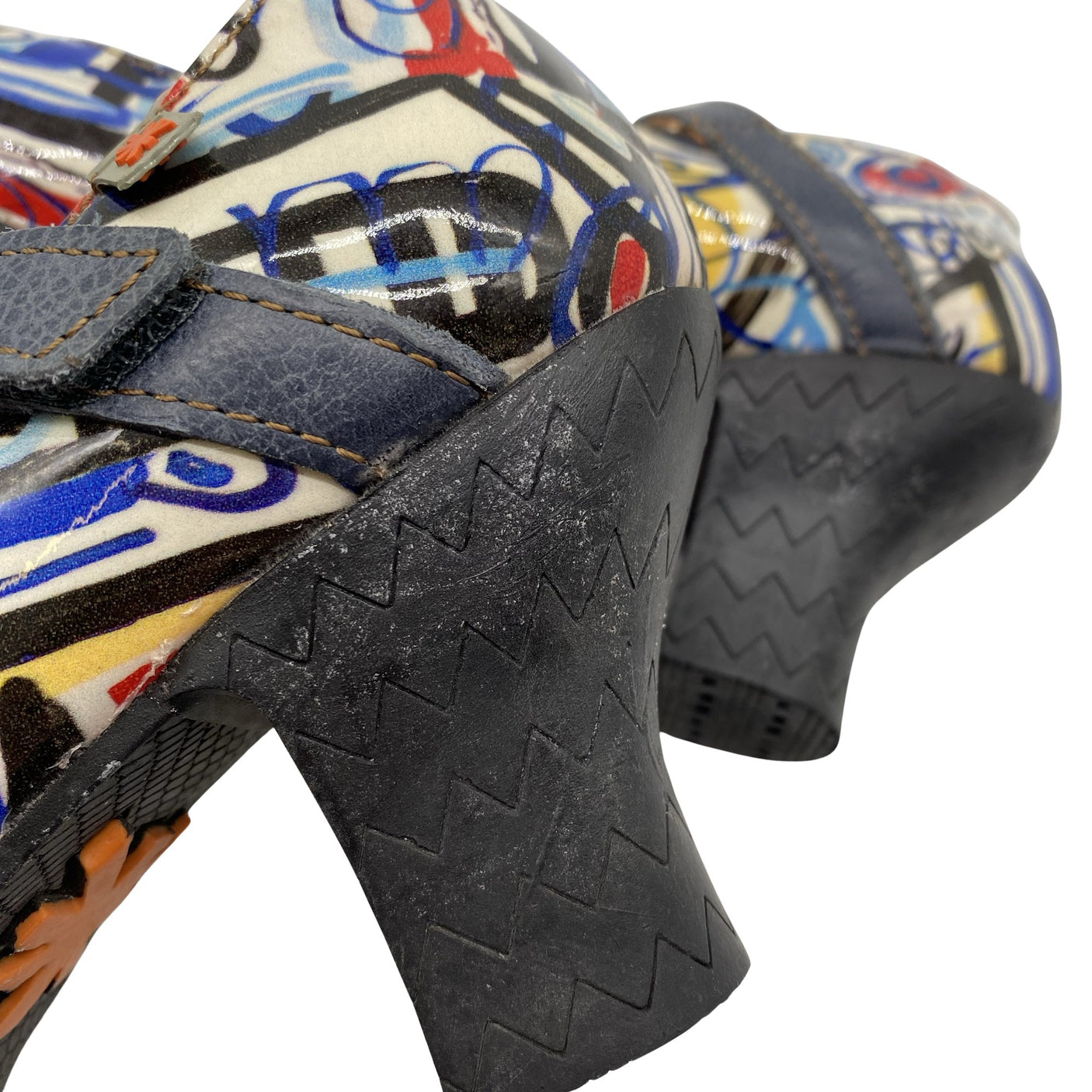 Unisex Art - High heels, size 38 - Blue (3)