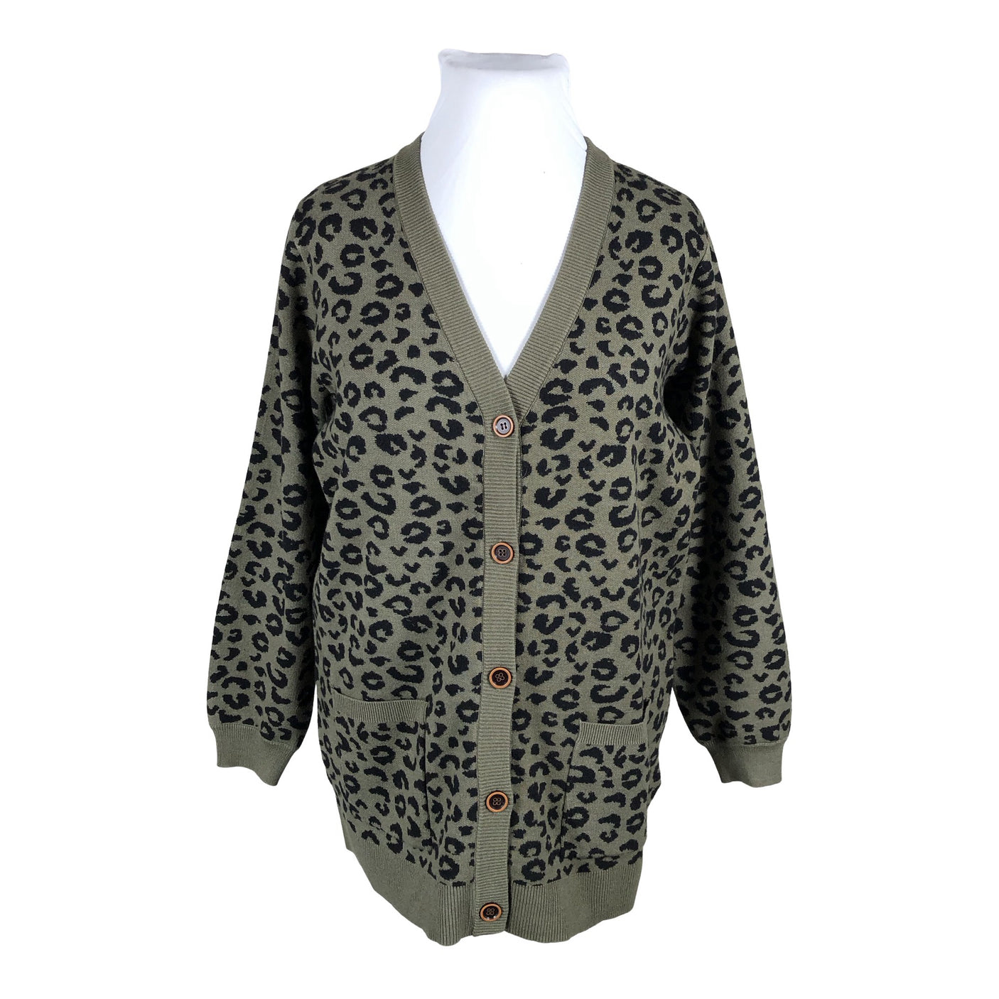 Unisex Ze-Ze - Cardigan, size 42 - Green (1)