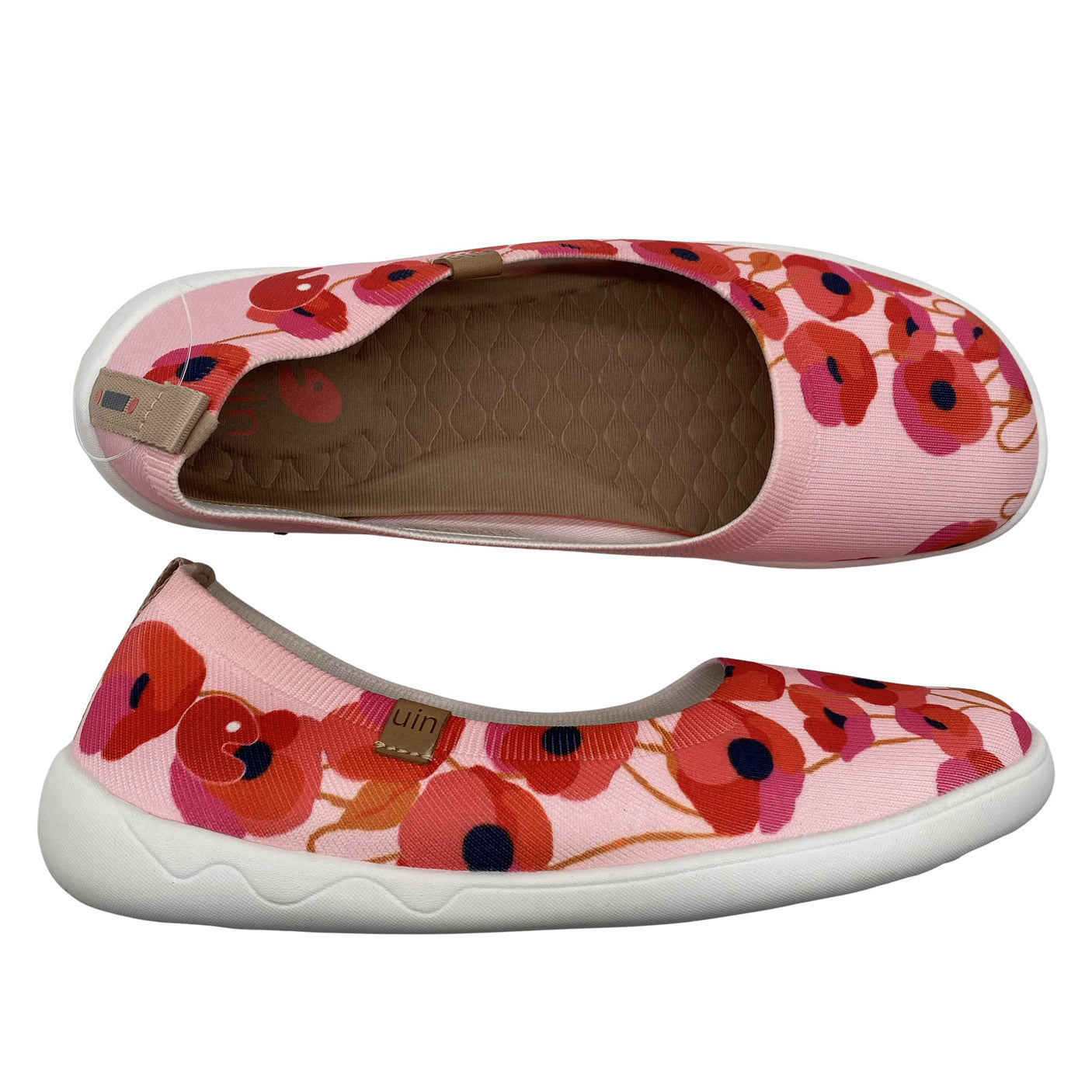 Unisex UIN - Ballerinas, size 37 - Light pink (1)