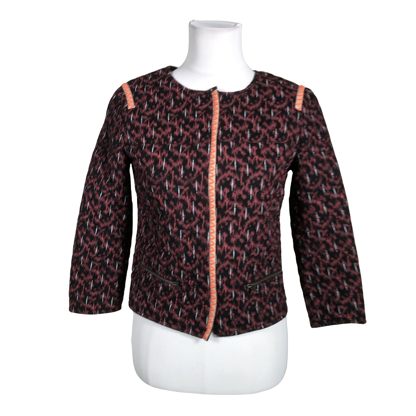 Unisex Noa Noa - Jacket, size 36 - Wine red (1)
