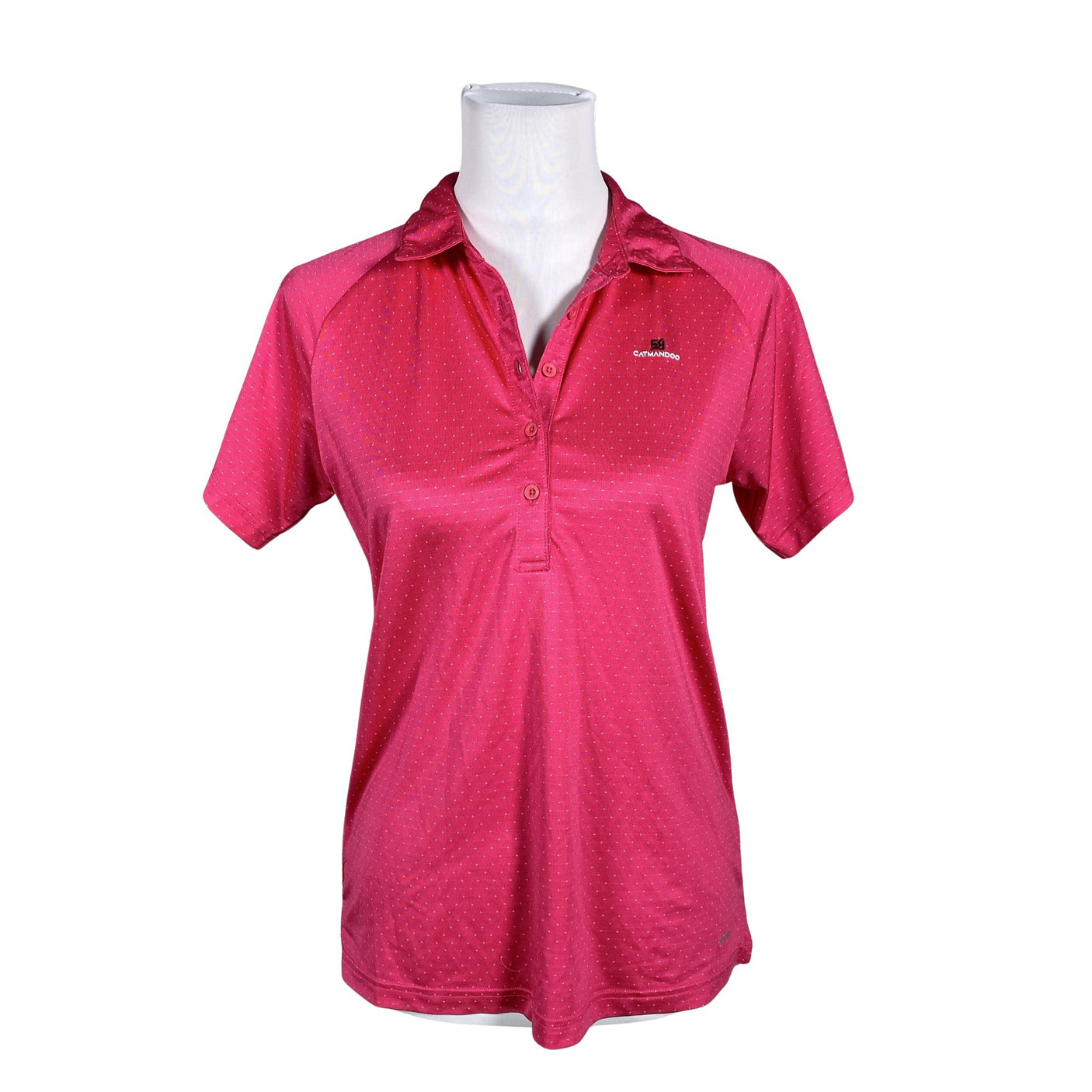 Unisex Catmandoo - Sports shirt, short sleeve, size 38 - Pink (1)