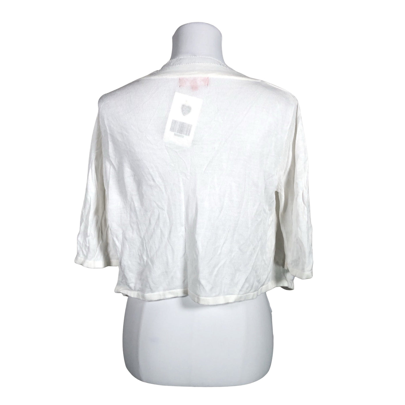 Unisex Derhy - Knit bolero jacket, size 40 - White (2)