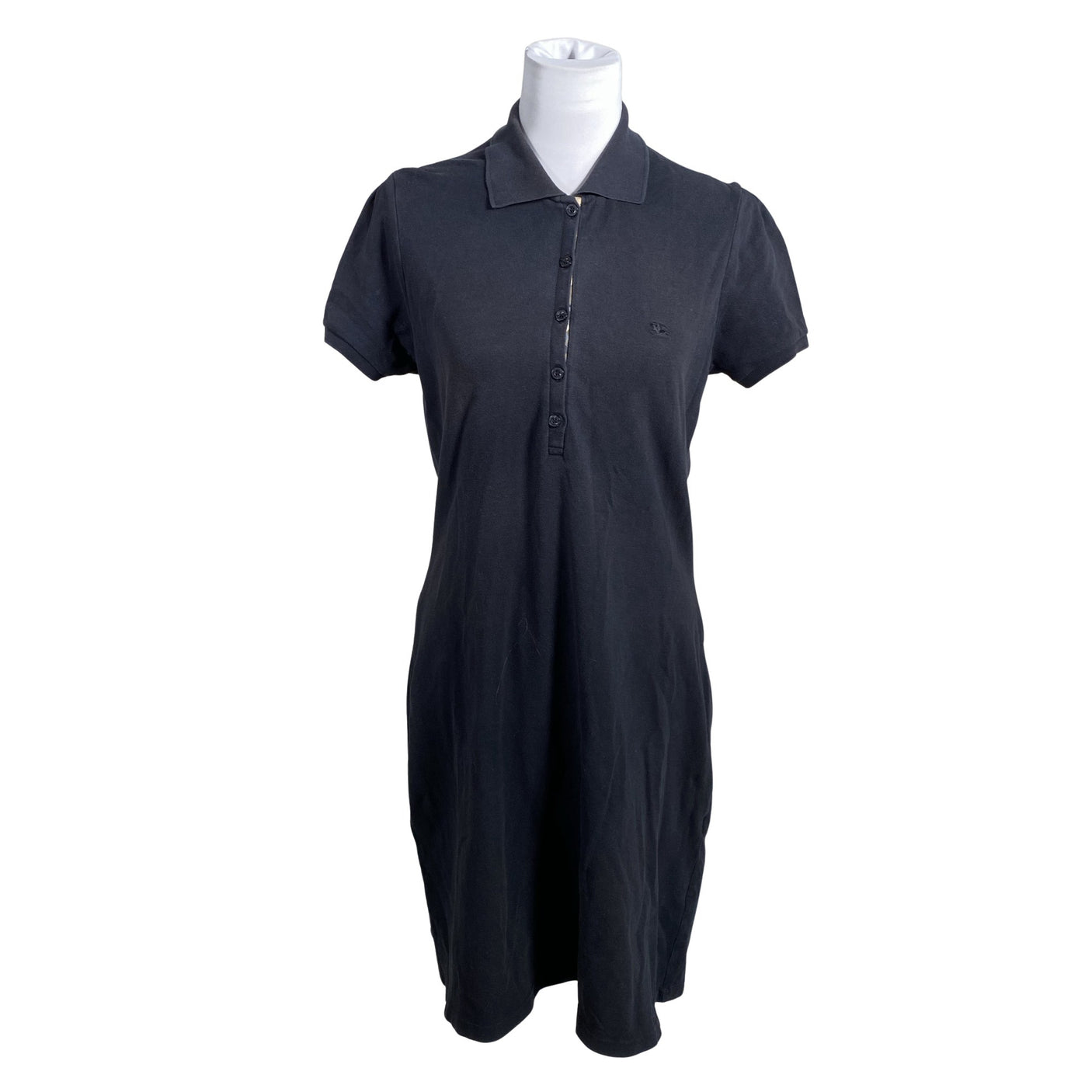 Unisex Burberry - Pique dress, size 40 - Black (1)