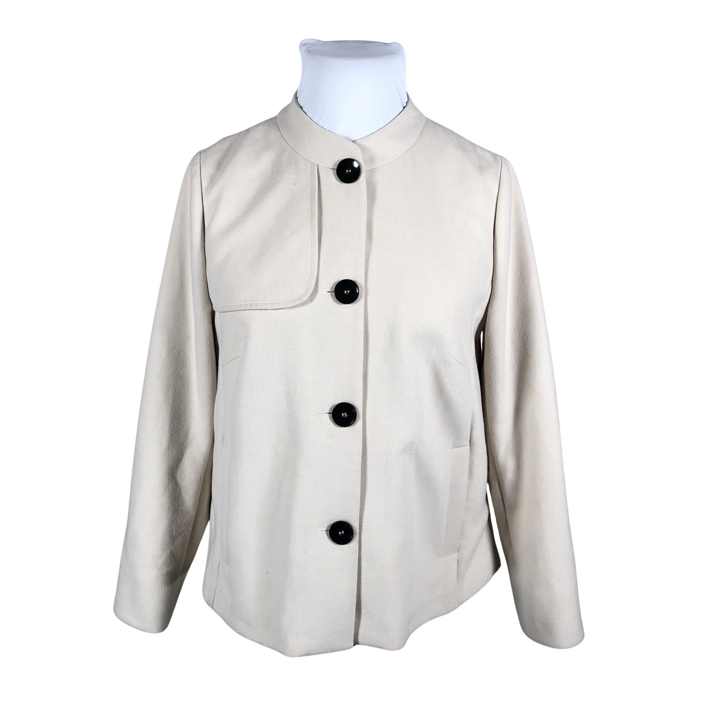 Unisex Gerry Weber - Wool coat, size 42 - Beige (1)