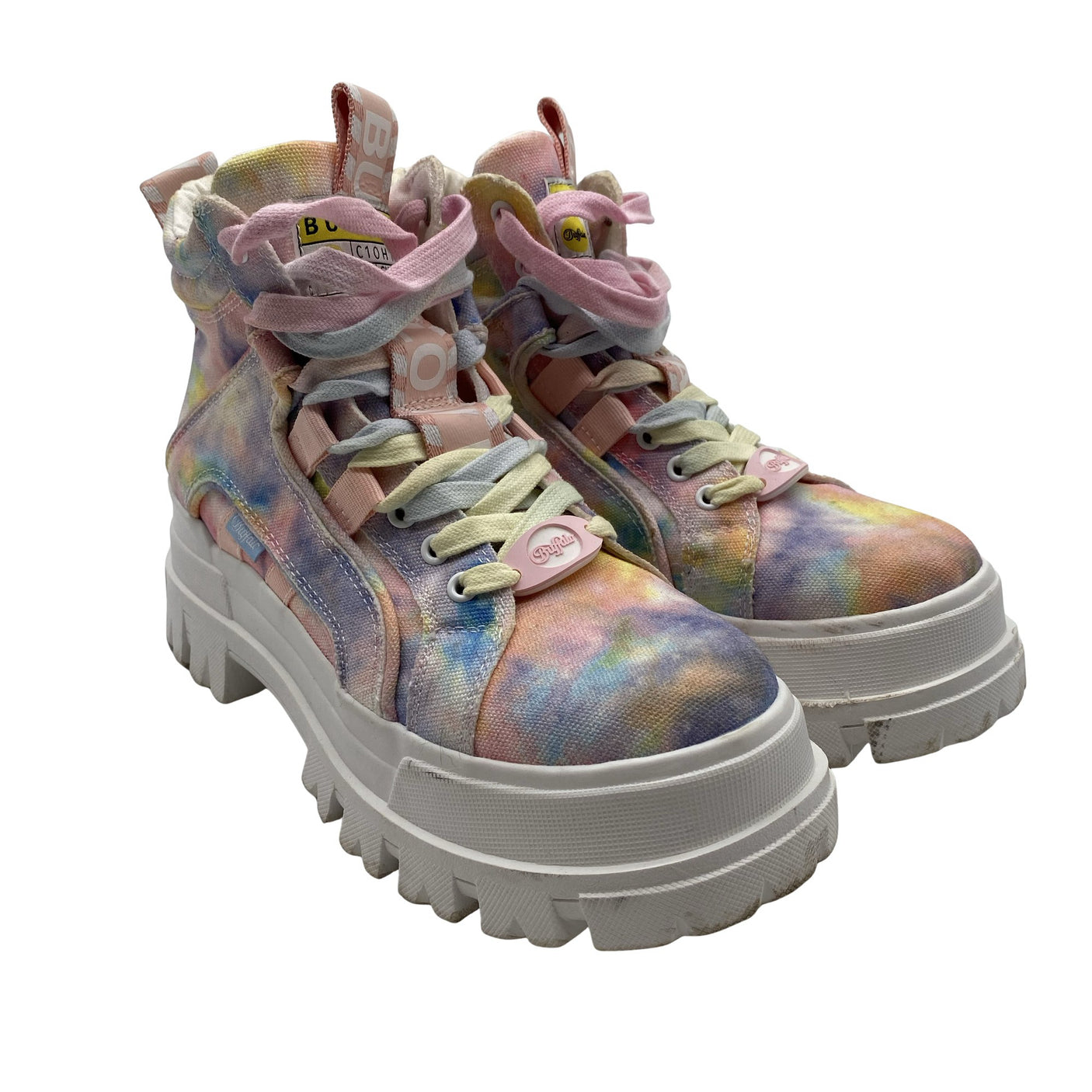 Unisex Buffalo - Casual sneakers, size 38 - Light pink (2)