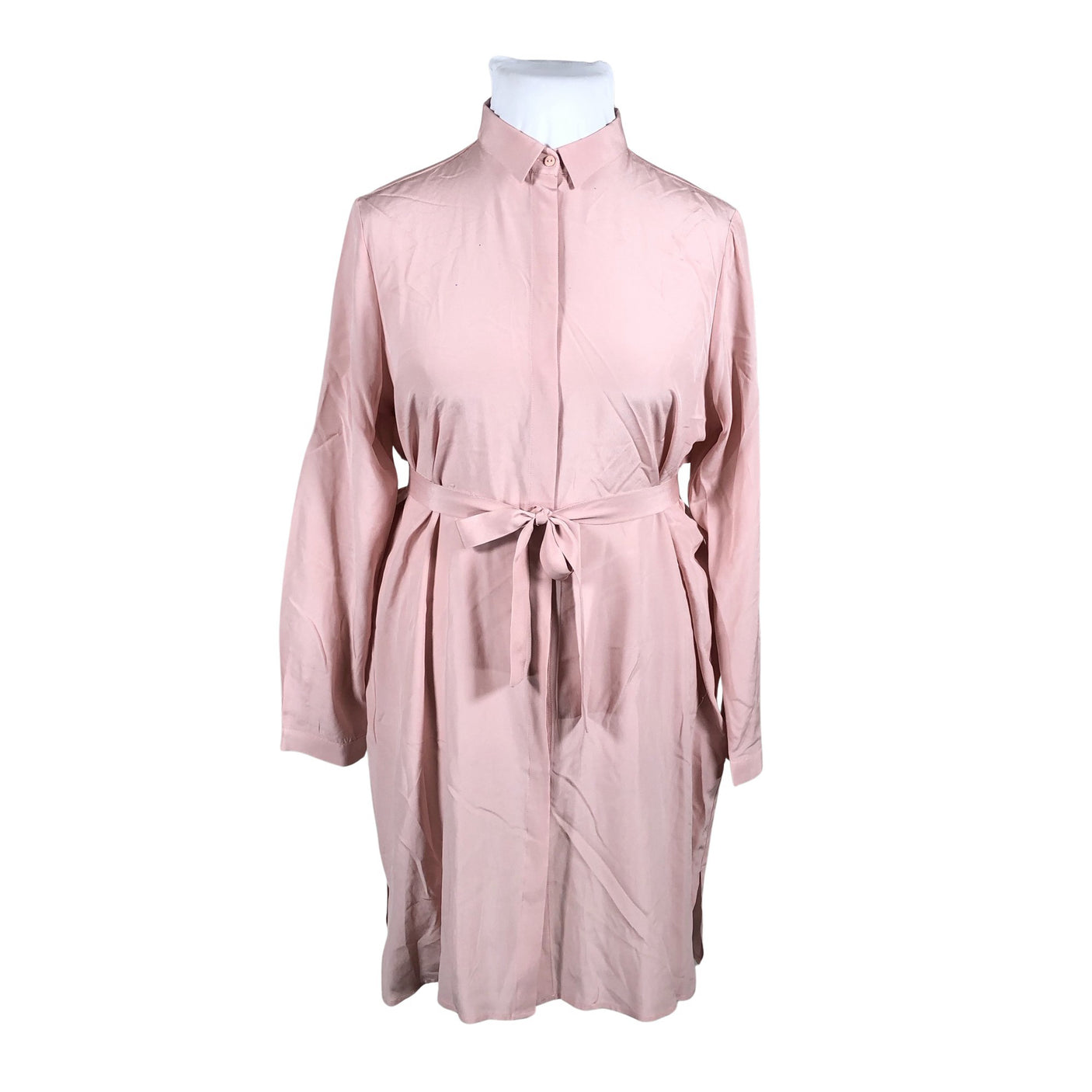 Unisex R-collection - Schiffon dress, size 42 - Light pink (1)
