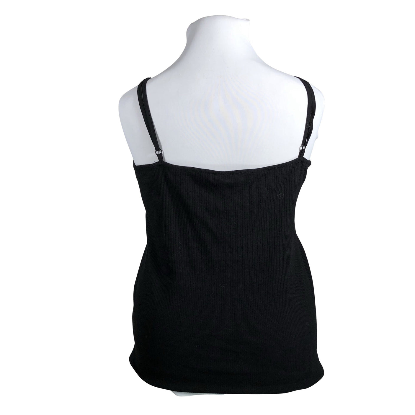 Unisex Zizzi - Tricot tank top, size 46 - Black (2)