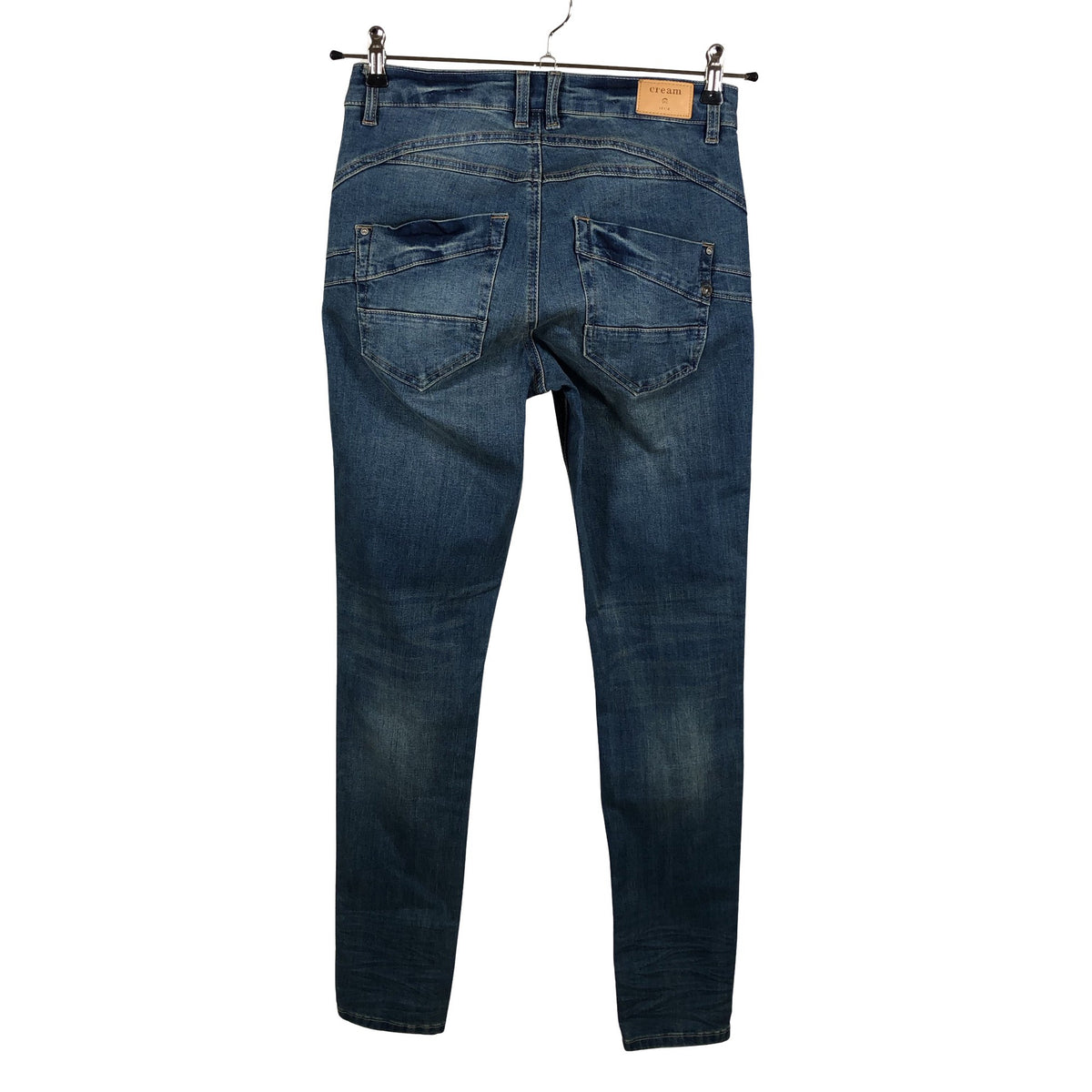Unisex Cream - Jeans, size W28 - Blue (2)