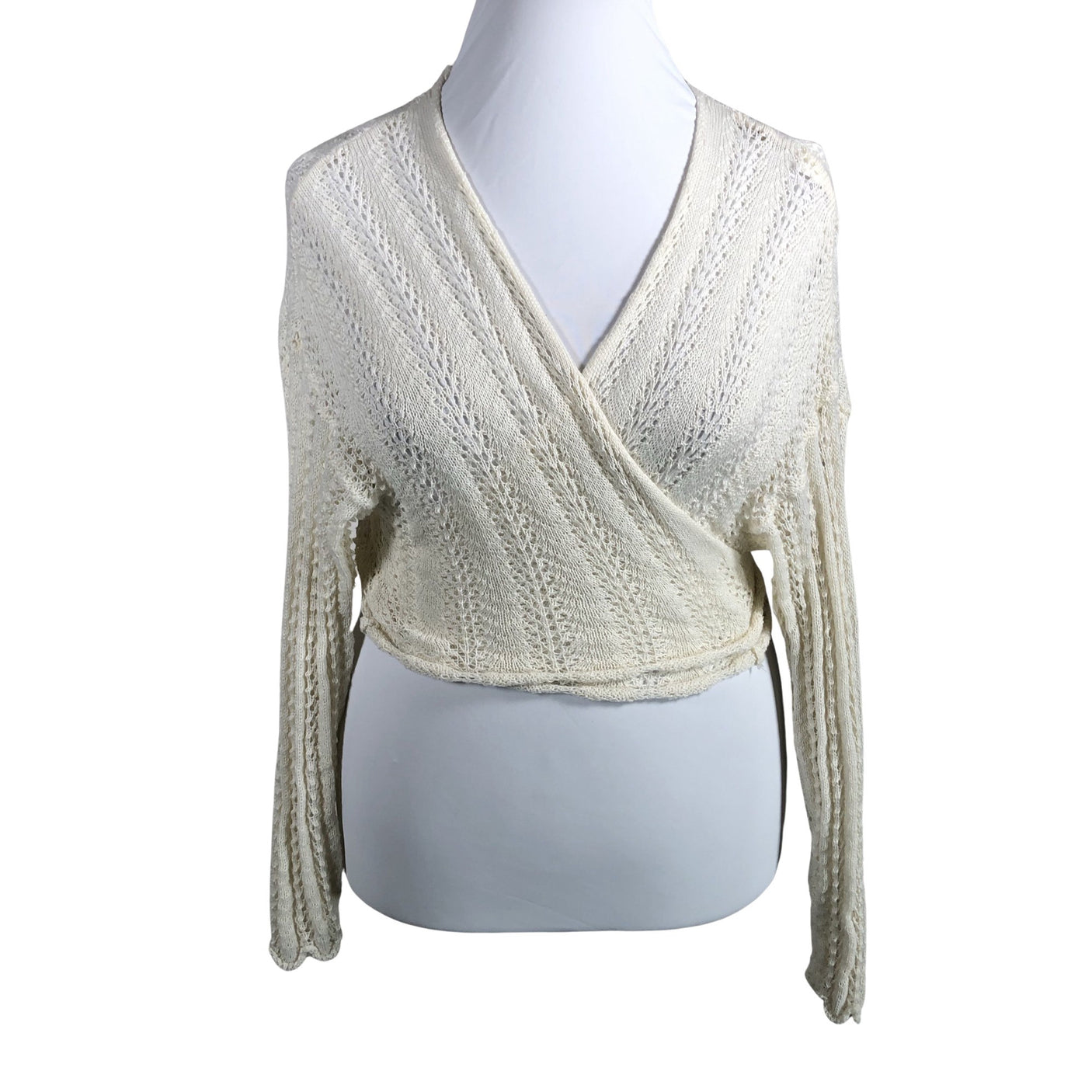 Unisex Cream - Cardigan, size 42 - Natural white (1)