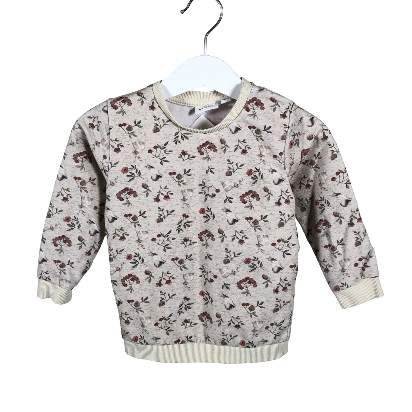 Unisex Name It - Tricot shirt, size 74 - 80 - Beige (1)