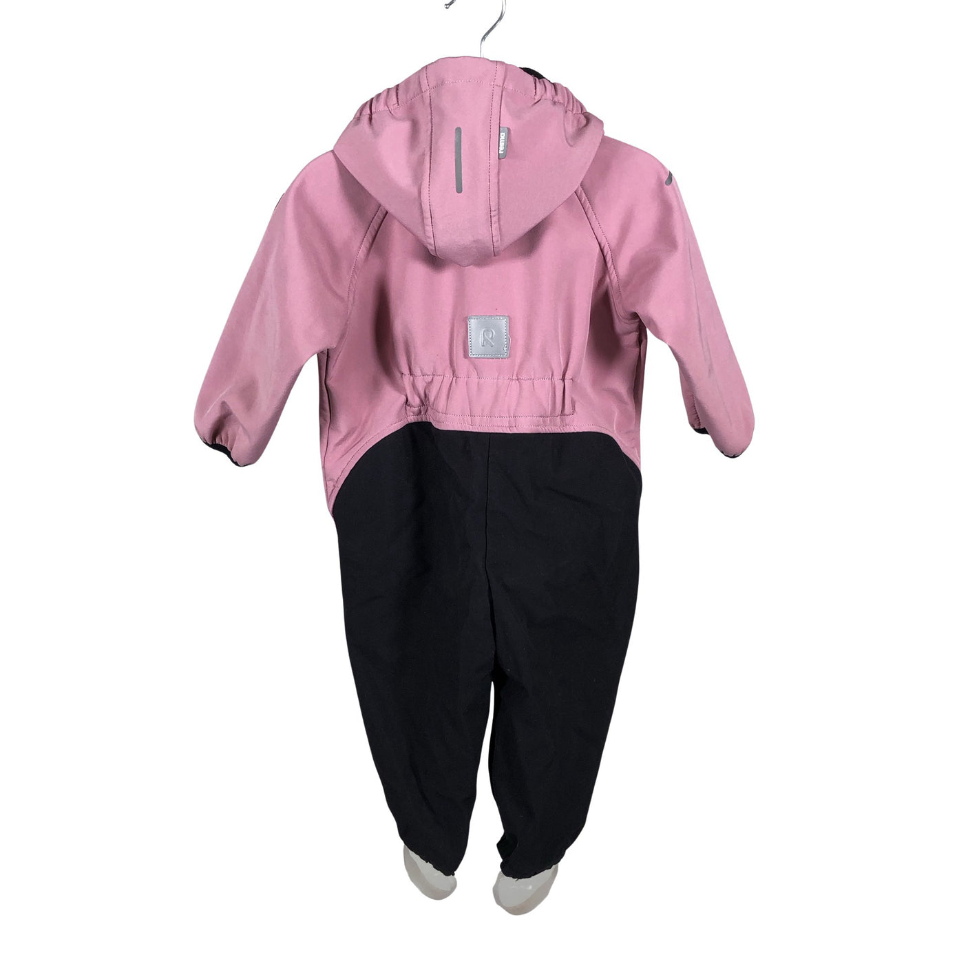 Unisex Reima - Soft shell jumpsuit, size 74 - 80 - Light pink (3)