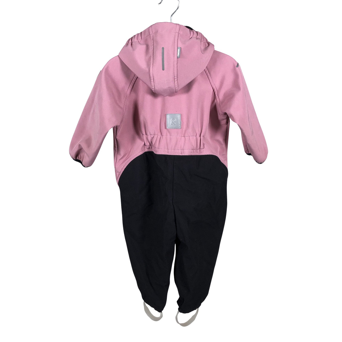 Unisex Reima - Soft shell jumpsuit, size 74 - 80 - Light pink (4)