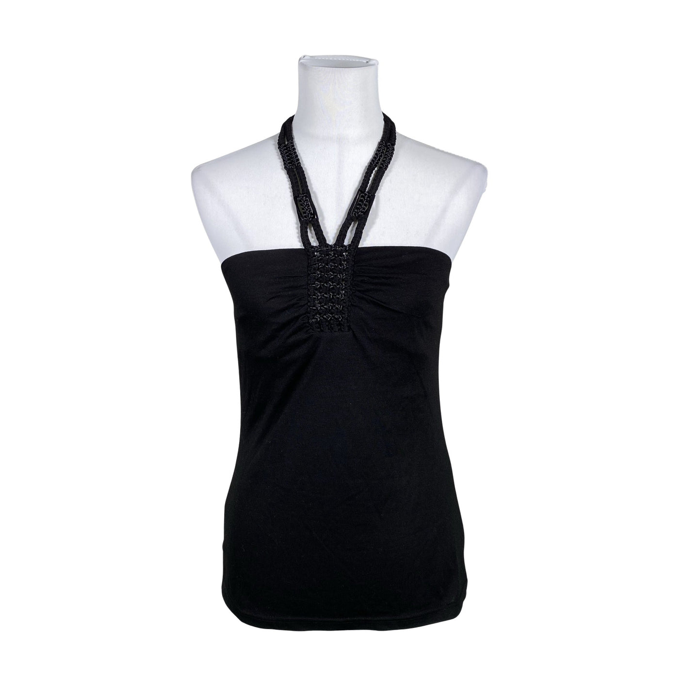 Unisex Esprit - Tricot tank top, size 38 - Black (1)
