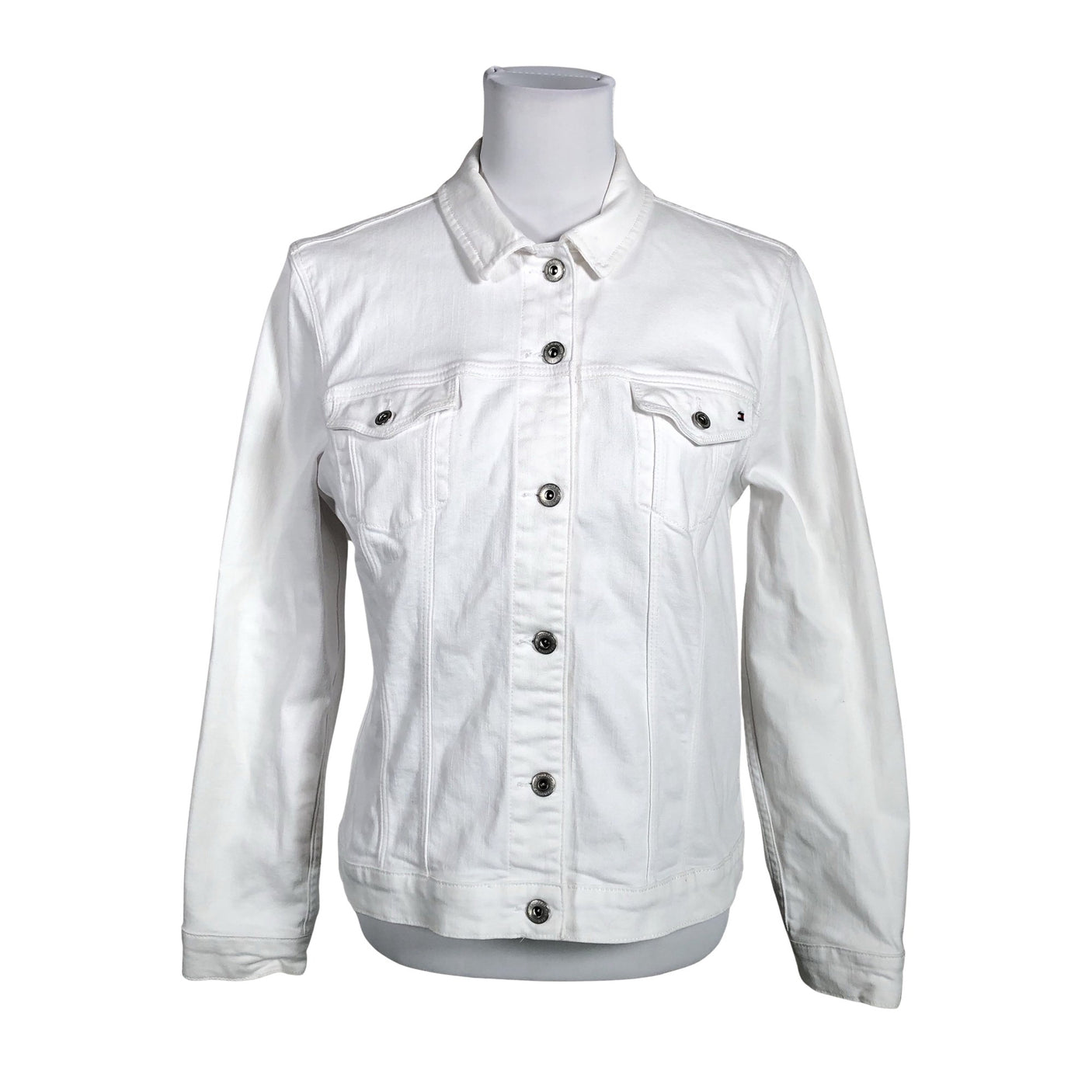 Unisex Tommy Hilfiger - Denim jacket, size 38 - White (1)
