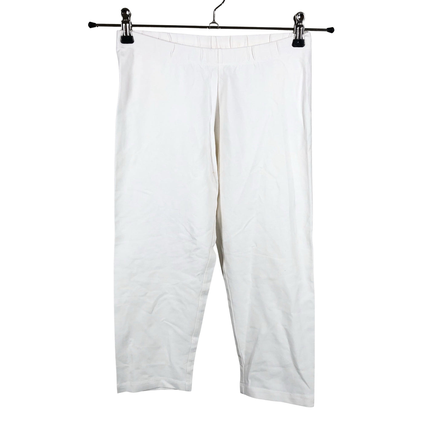 Unisex Esprit - Tricot capri pants, size 36 - White (2)