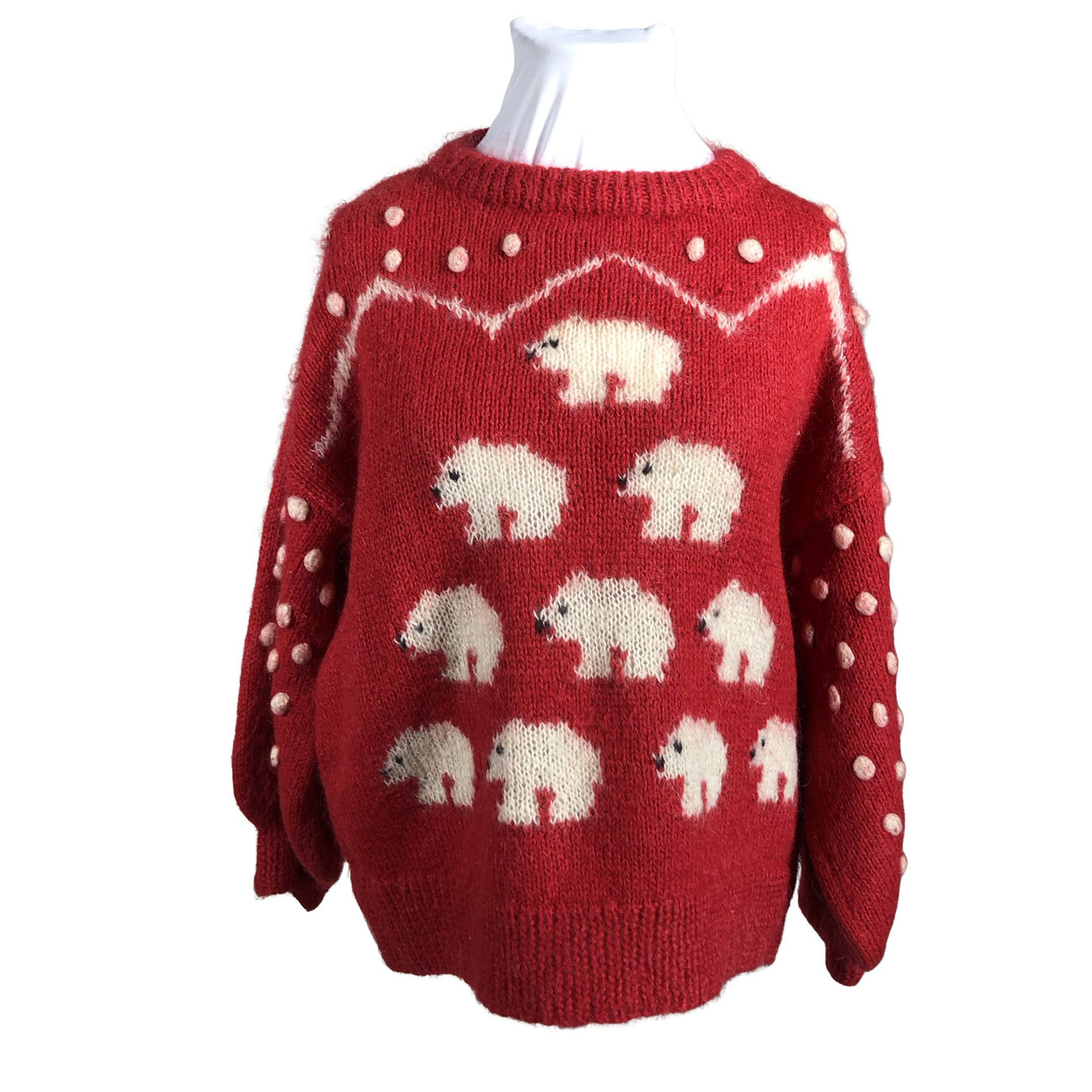Unisex Handmade - Sweater, size 44 - Red (1)